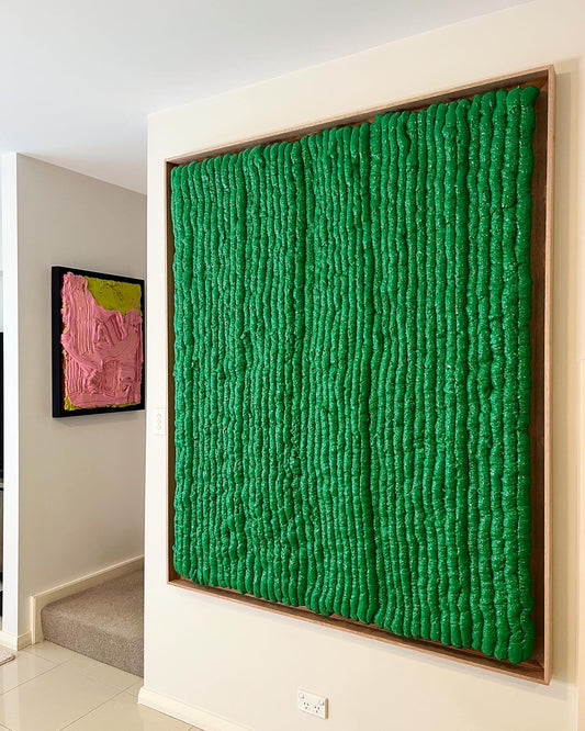 Riflessi Verdi a Striscie Verticali (縦縞の緑の反射)