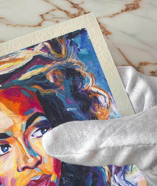 「ビヨンセ」高解像度ジクレープリント(220gsmコットンラグ)