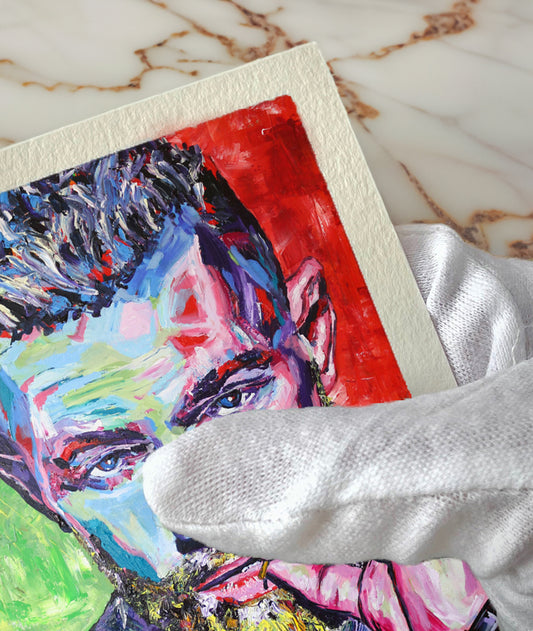 「CONOR」高解像度ジクレープリント(220 gsmコットンラグ)