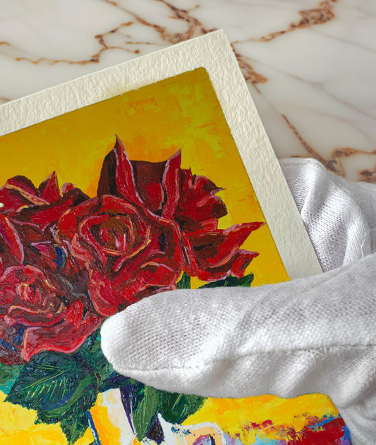 『ガンズ・アンド・ローゼズ』高解像度ジクレープリント(220gsmコットンラグ)