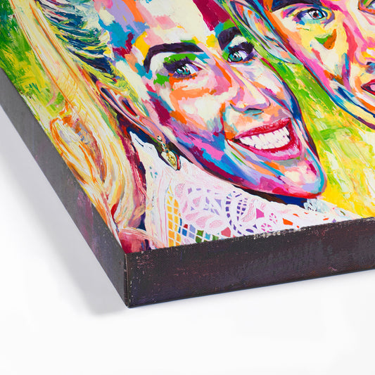 「MADS AND ADS」アーカイブギャラリーエッジストレッチキャンバスプリント