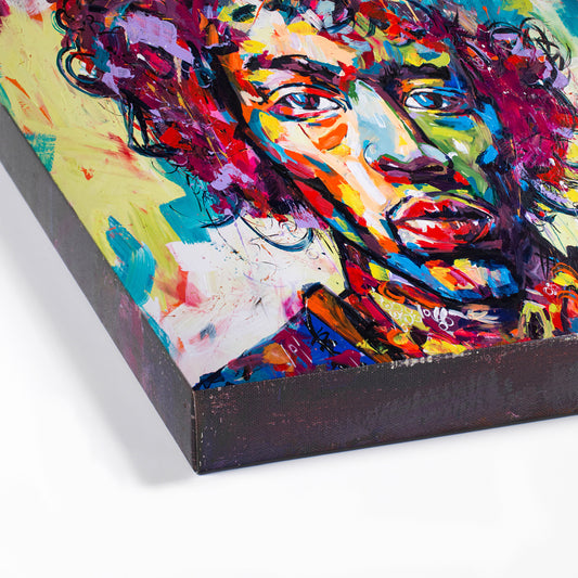 「JIMI」アーカイブギャラリーエッジストレッチキャンバスプリント