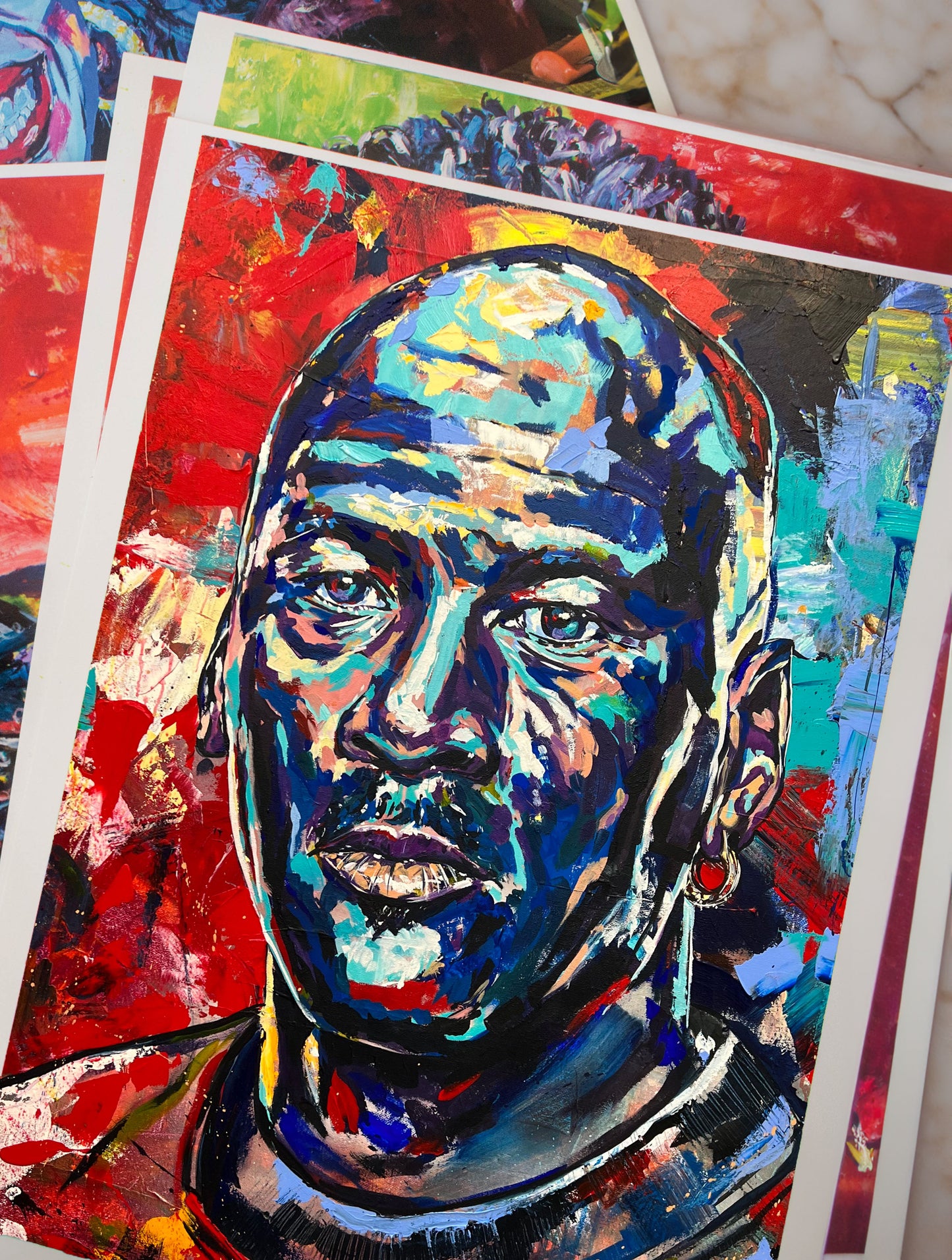 'JORDAN' 高分辨率打印于 200 gsm 缎面相纸上